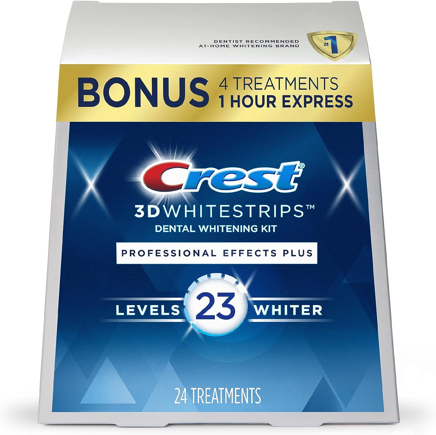 Crest 3D Whitestrips Professional Effects Plus