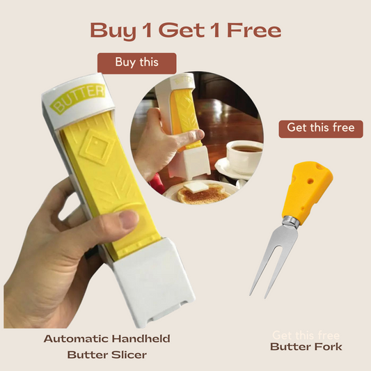 Automatic Handheld Butter Slicer with FREE Butter Fork
