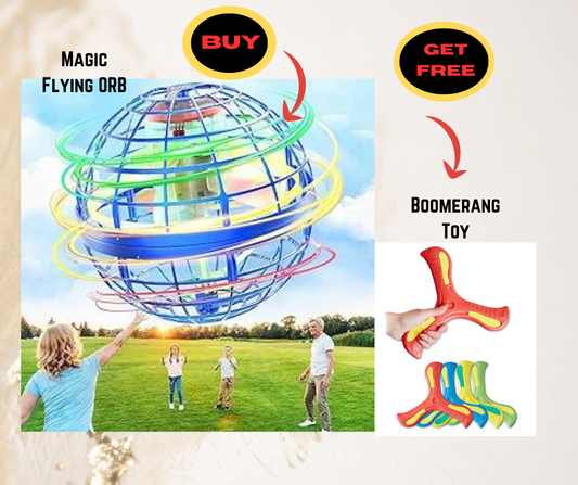 Magic Flying Orb Ball with FREE Interactive Boomerang Toy